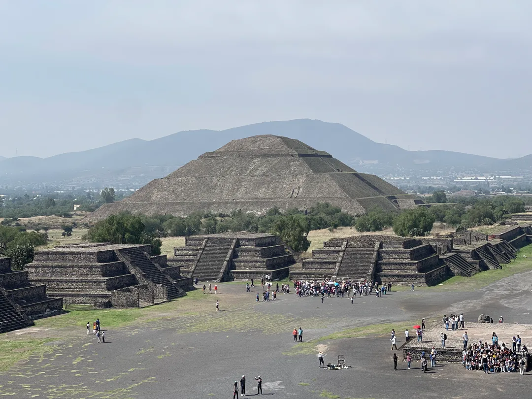 2025 trip to Teotihuacan, Mexico.
